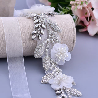 Party Bridesmaid Dress Pregnant Woman Flower Belt