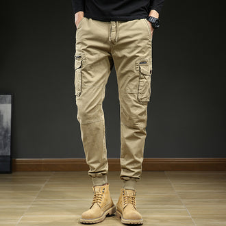 Men's Summer Japanese Overalls Loose High Sense