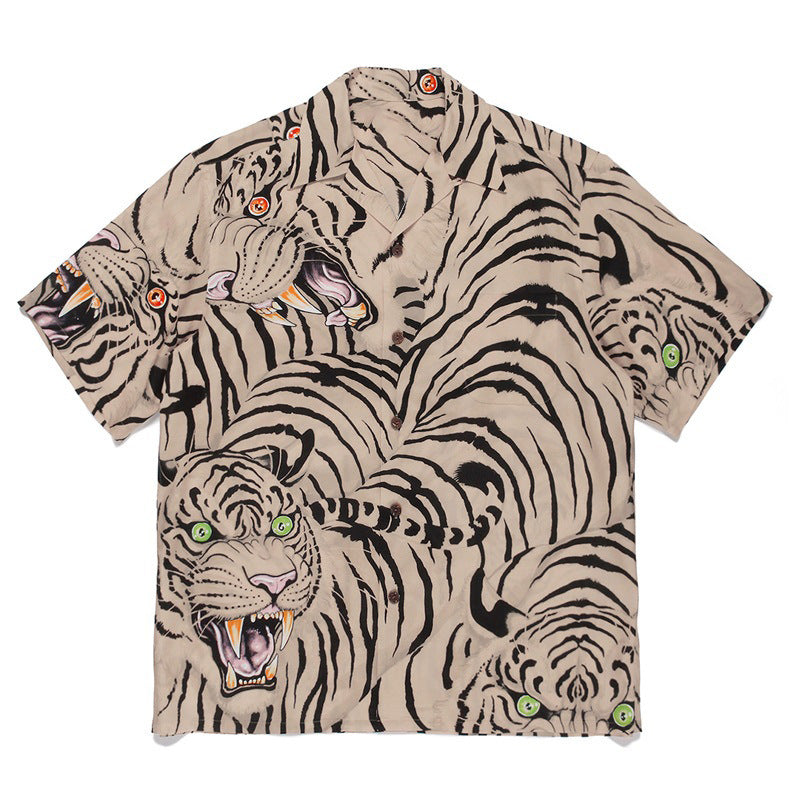 Summer Leisure Loose Shirt Men's And Women's Tops
