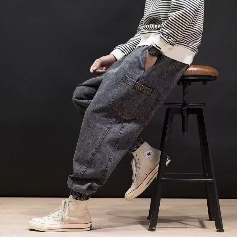 Cargo Jeans Men Fashion Brands