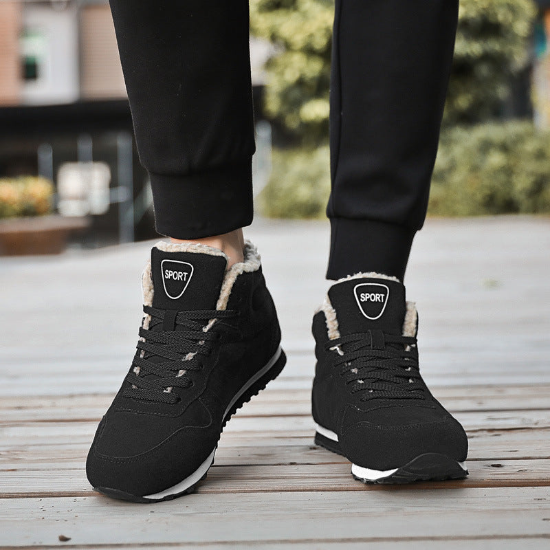 On-Slip Wear-Resistant Warm Old Man Shoes Men's Shoes