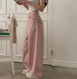Back Heart-shaped Pocket Jeans For Women In Spring