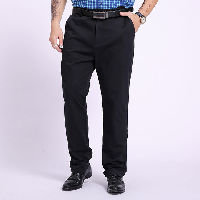 Fat Man Summer Oversized Casual Trousers Men's Business Leisure