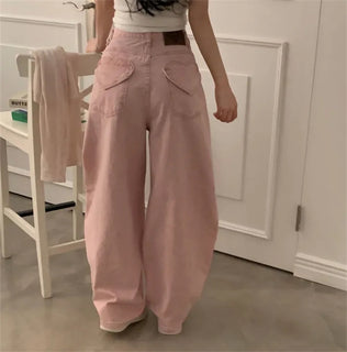 Back Heart-shaped Pocket Jeans For Women In Spring