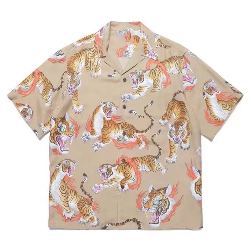 Summer Leisure Loose Shirt Men's And Women's Tops