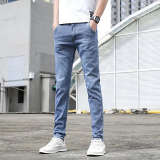 Summer Versatile Youth Stretch Feet Boys Pants