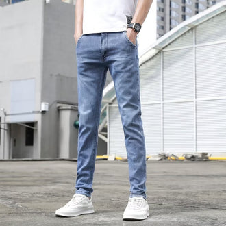 Summer Versatile Youth Stretch Feet Boys Pants