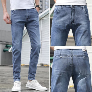 Summer Versatile Youth Stretch Feet Boys Pants