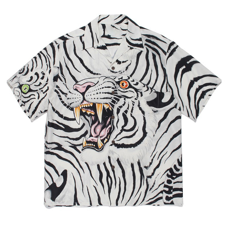 Summer Leisure Loose Shirt Men's And Women's Tops
