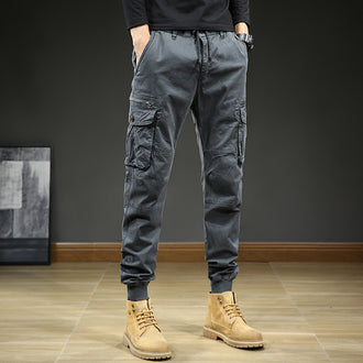 Men's Summer Japanese Overalls Loose High Sense