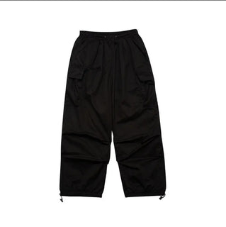 Multi-pocket Adjustable Drawstring Casual Loose Trousers Men And Women