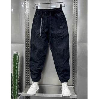 Youth Stitching Casual Harem Pants