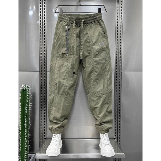 Youth Stitching Casual Harem Pants