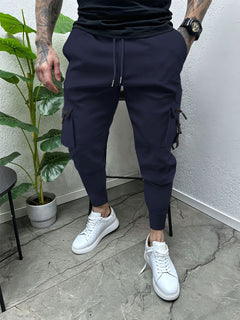 Men's Casual Multi-pocket Slim Fit Overalls