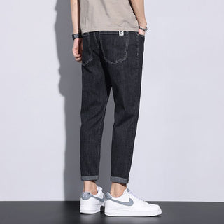 Stretch Pencil Pants Men's Craft Slim Jeans