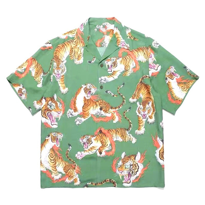 Summer Leisure Loose Shirt Men's And Women's Tops