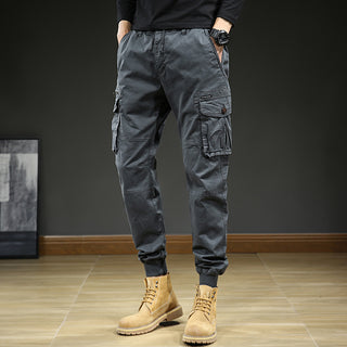 Men's Summer Japanese Overalls Loose High Sense